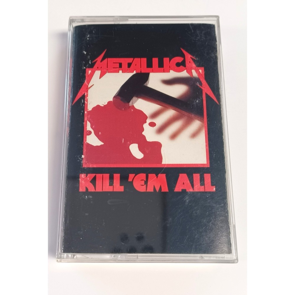 Metallica Kill Em All Cassette Tape Elektra 60766-4 SR Reissue VTG Thrash Metal